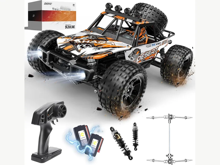 DEERC Ferngesteuertes Auto 1:10 Maßstab für Erwachsene & Jungen